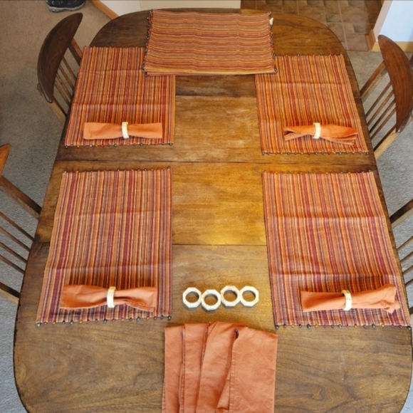 Pier 1 Dining Pier Place Setting For 8 Placemats Napkins Napkin